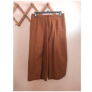 Wide Leg Crop Pants